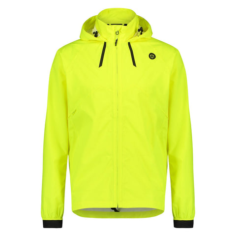 AGU Compact Rain Jacket Commuter Men Hi-Vis