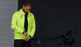 AGU Compact Rain Jacket Commuter Men Hi-Vis
